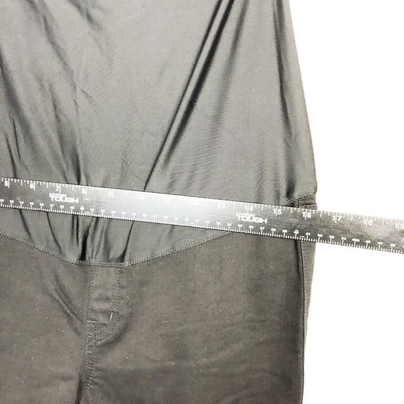 Madewell Over the Belly Maternity Skinny Jeans Black 28 - Picture 8 of 12